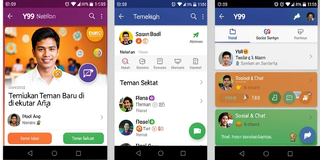 Antarmuka Y89 yang menyenangkan dan mudah digunakan.