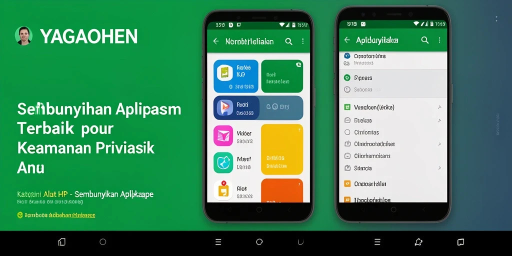 Tampilan antarmuka YAGAOHEN yang sederhana dan intuitif.