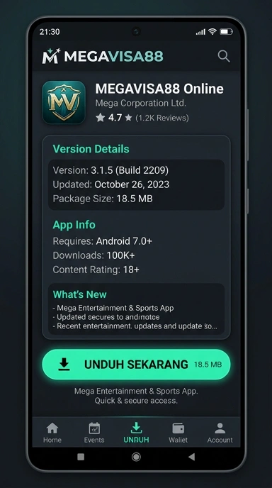 Unduh dan Instal APK megavisa88 untuk Android
