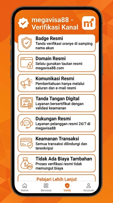 Kanal Resmi Megavisa88 untuk Pengguna Android